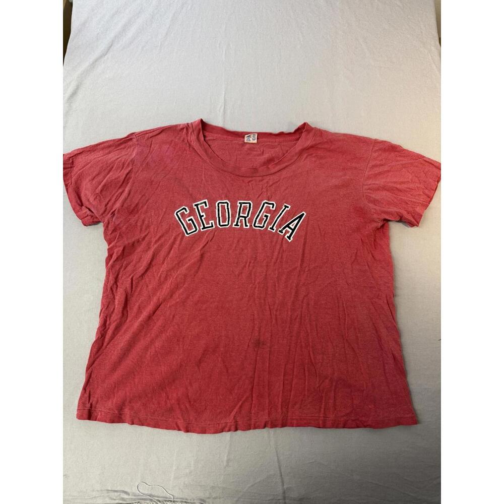 70s University of Georgia Bulldogs T-shirt Faded Champion XL